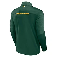 Men's Fanatics Green Bay Packers Defender Evo Quarter-Zip Jacket