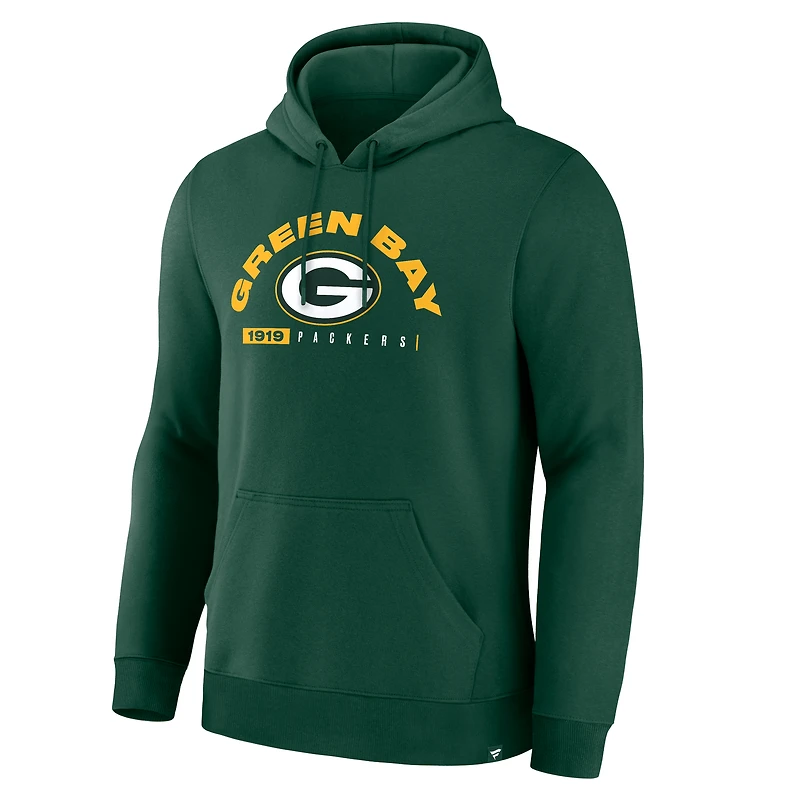 Men's Fanatics Green Bay Packers Delay of Game Legacy Pullover Hoodie