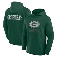 T-shirt à capuche manches longues en mélange tricolore Elements Blaze de Green Bay Packers pour hommes Fanatics