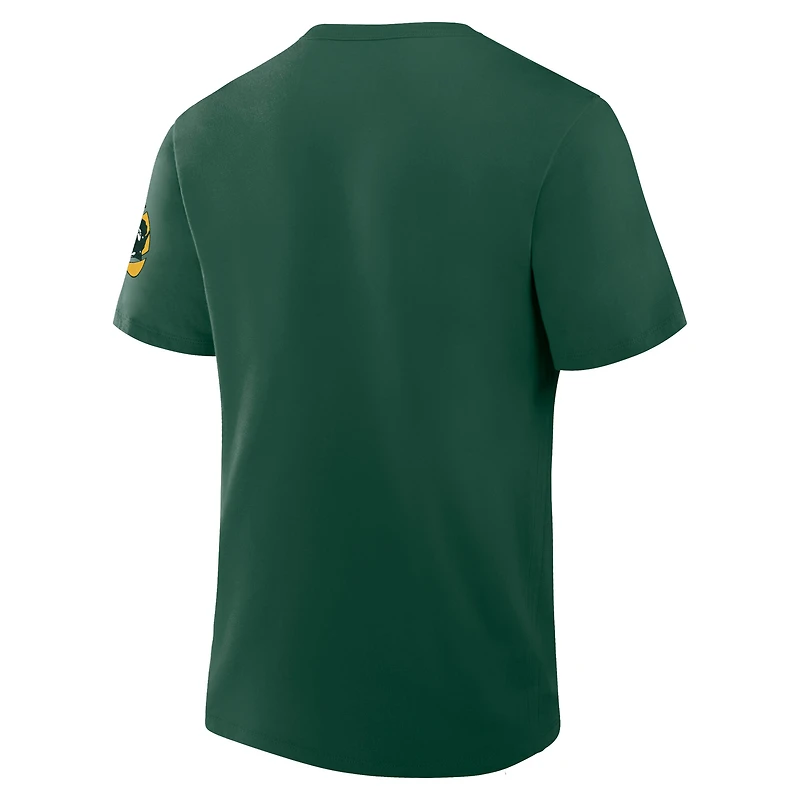 Men's Fanatics Green Bay Packers Elevated Classic Legacy T-Shirt
