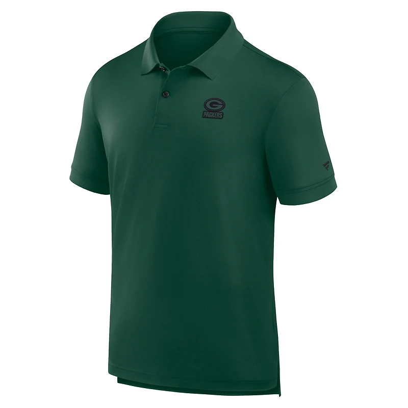 Polo Fanatics pour homme vert avec logo Front Office Move des Packers de Green Bay