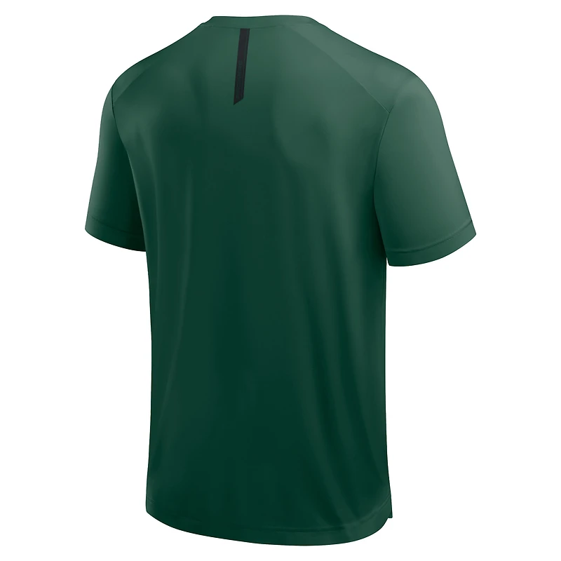 T-shirt Fanatics pour homme, vert, avec le logo du Front Office Move des Green Bay Packers