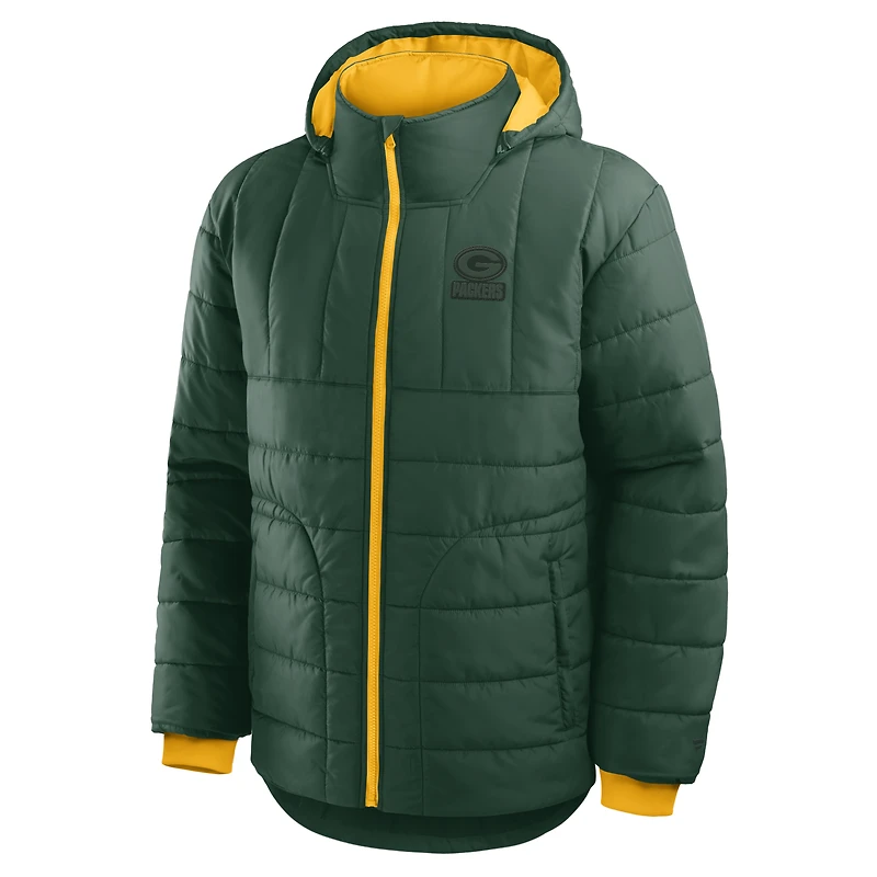 Men's Fanatics Green Bay Packers Full-Zip Hooded Jacket