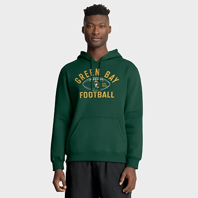Men's Fanatics Green Bay Packers Fumblerooski Legacy Pullover Hoodie