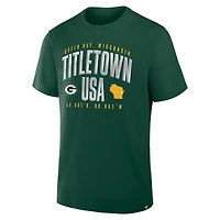 T-shirt Fanatics Green pour homme, motif Hometown True Favorite des Packers de Bay