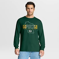 Men's Fanatics Green Bay Packers Homeward Bound Long Sleeve T-Shirt