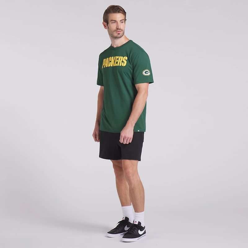 T-shirt Fanatics Green pour homme, Bay Packers, Option Route Legacy