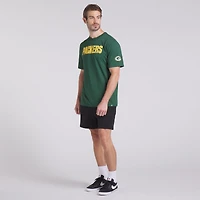 T-shirt Fanatics Green pour homme, Bay Packers, Option Route Legacy