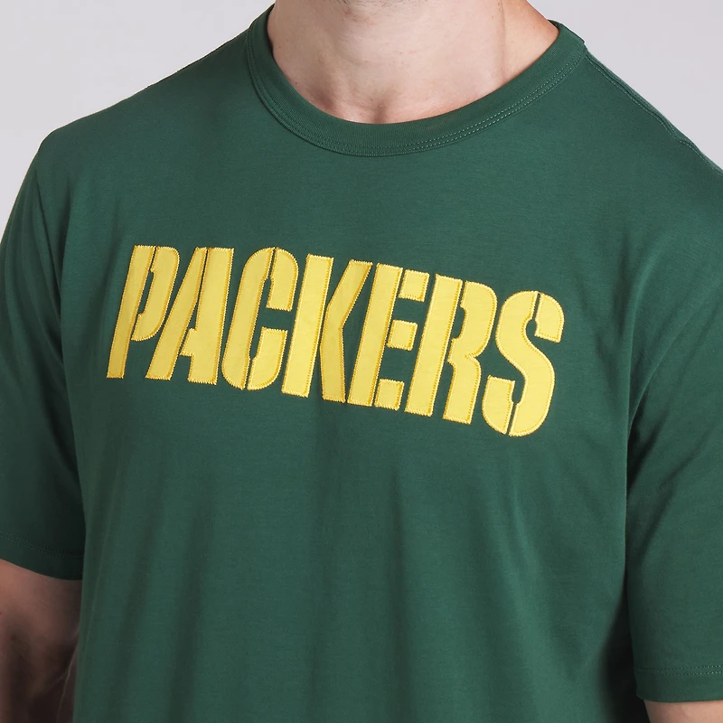 T-shirt Fanatics Green pour homme, Bay Packers, Option Route Legacy