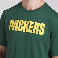T-shirt Fanatics Green pour homme, Bay Packers, Option Route Legacy