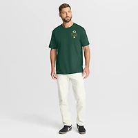 T-shirt vert fanatique pour homme avec poche de passe des Packers Green Bay
