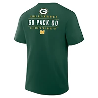 Men's Fanatics Green Bay Packers Passing Pocket Legacy T-Shirt