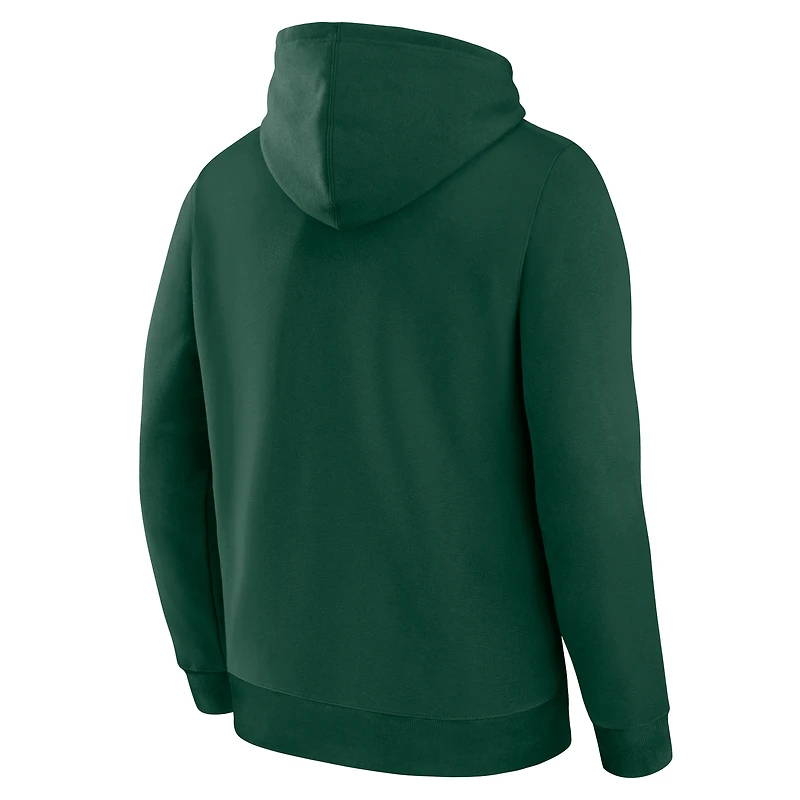 Men's Fanatics Green Bay Packers Right Tackle Legacy Pullover Hoodie