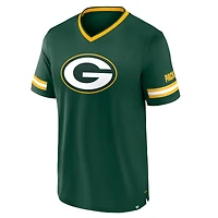 T-shirt à rayures pour homme Fanatics Green Bay Packers