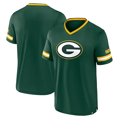T-shirt à rayures pour homme Fanatics Green Bay Packers