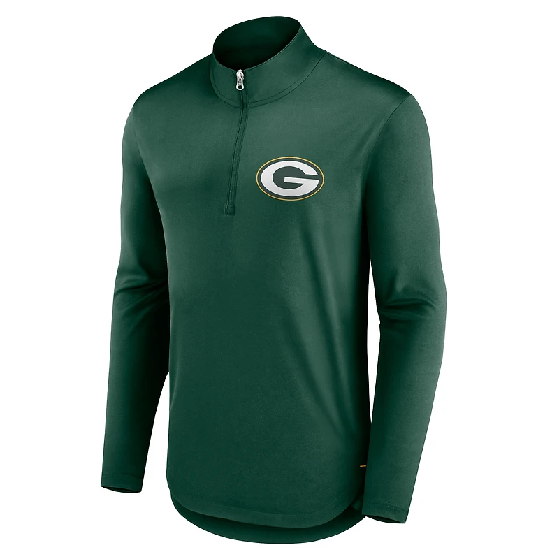 Haut à quart de zip Tough Minded Fanatics Green Bay Packers pour hommes