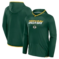T-shirt à manches longues et capuche transitionnel pour homme Fanatics Green Bay Packers