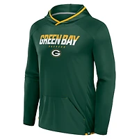T-shirt à manches longues et capuche transitionnel pour homme Fanatics Green Bay Packers