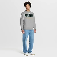Sweat-shirt à capuche Fanatics Heather Grey pour homme, édition limitée des Packers de Green Bay, avec logo Direct Handoff Legacy