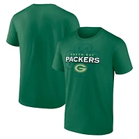 T-shirt Fanatics Kelly Green pour homme, Celtic Luck, des Bay Packers