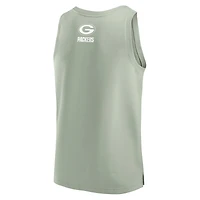 Débardeur Elements Fanatics vert clair pour hommes Green Bay Packers