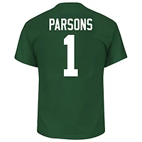 Men's Fanatics Micah Parsons Green Bay Packers Big & Tall Player Name Number T-Shirt