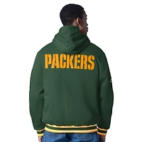 Men's G-III Sports by Carl Banks  Green Bay Packers Power Forward Commemorative Full-Zip Hooded Jacket