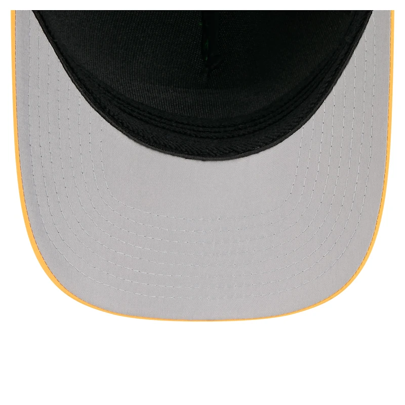 Casquette Flex 39THIRTY pour homme, verte et or, Green Bay Packers, modèle Rope M-Crown A-Frame.