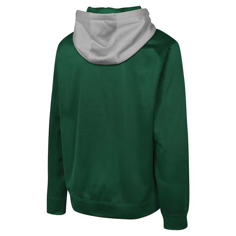 Veste à capuche entièrement zippée Replay Fashion Graphic pour hommes, vert Green Bay Packers