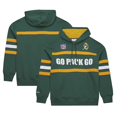 Sweat à capuche en polaire avec logo vintage des Green Bay Packers pour homme
