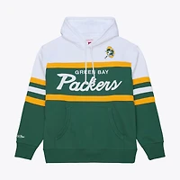 Men's Green Mitchell & Ness  Bay Packers Head Coach Hoodie
