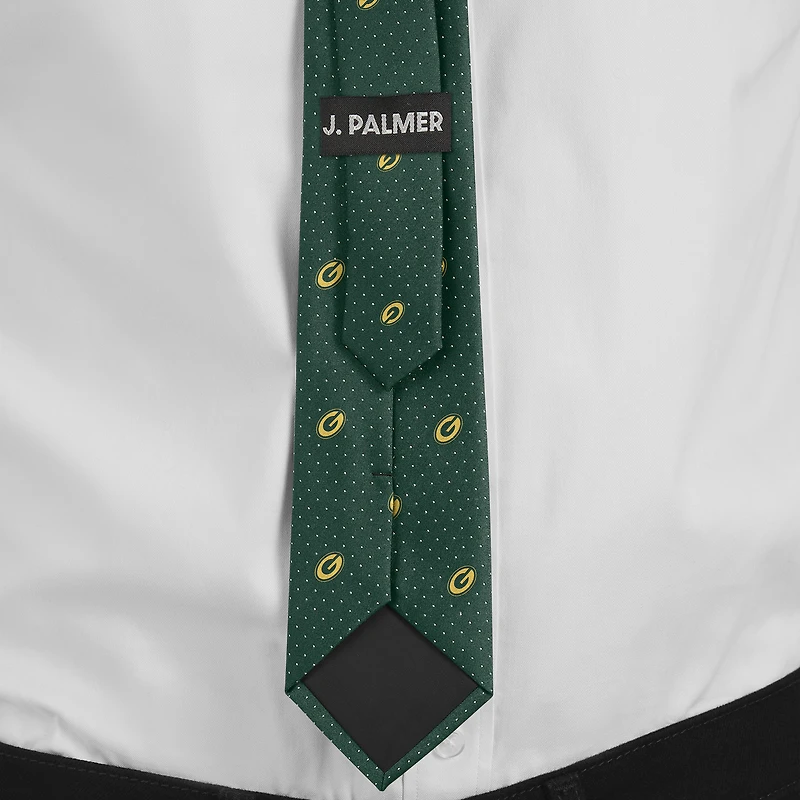 Men's J. Palmer Green Bay Packers Game Day Polka Dot Tie