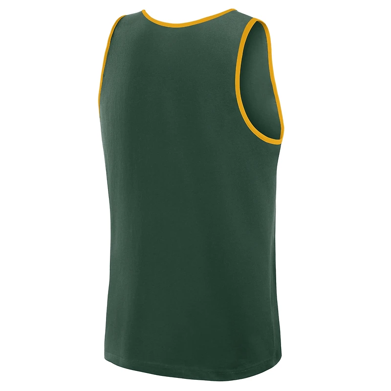 Men's Logo Athletic Green Bay Packers Unmatched Success Tank Top
