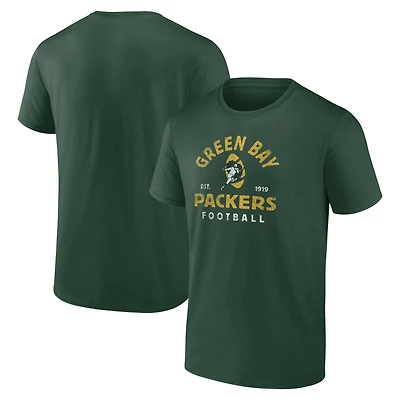 Men's Logo Athletic Green Bay Packers Vintage Arch T-Shirt