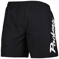 Short en nylon Essentials de l'équipe Green Bay Packers Mitchell & Ness pour homme, noir