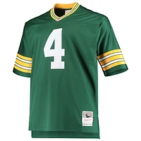 Maillot réplique de joueur retraité Mitchell & Ness Brett Favre Green Bay Packers Big Tall 1996 pour hommes