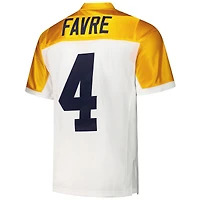 Men's Mitchell & Ness Brett Favre White Green Bay Packers 1994 Authentic Throwback Retired Player Jersey
