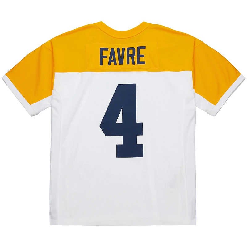 Maillot réplique Brett Favre MNC Legacy pour homme, modèle V100492, PAC 1994, JERMENTBK JY13301-GBPWHIT #3