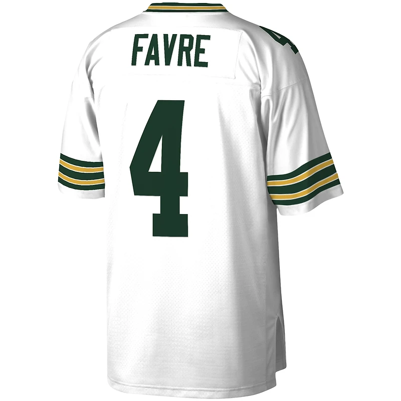 Mitchell & Ness Brett Favre blanc Green Bay Packers Legacy Replica maillot pour hommes