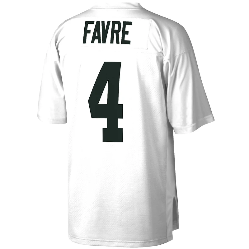 Mitchell & Ness Brett Favre blanc Green Bay Packers Legacy Replica maillot pour hommes