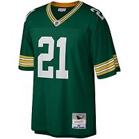 Maillot réplique Mitchell & Ness Charles Woodson vert Green Bay Packers pour hommes