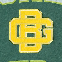 Sweat à capuche délavé manches courtes pour hommes Mitchell & Ness Green Bay Packers