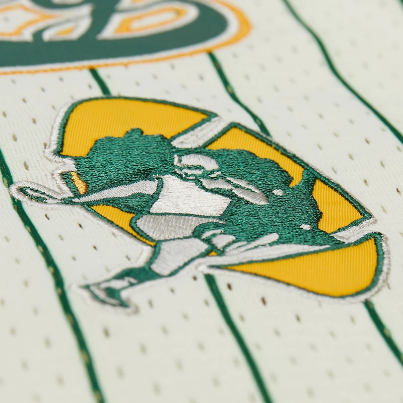 V100492 PAC Reggie White Casquette de baseball à boutons en maille crème pour homme, joueur retraité, N&N, SHRMENNUM NN13425-GBPCREA #5