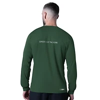 Men's MSX by Michael Strahan  Green Bay Packers Forward Long-Sleeve T-Shirt