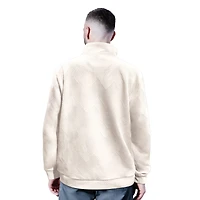Pull d'entraînement croisé demi-zippé MSX by Michael Strahan pour homme, blanc, des Packers de Green Bay