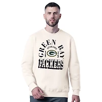 Sweat-shirt tri-blend blanc MSX by Michael Strahan pour homme, édition Green Bay Packers