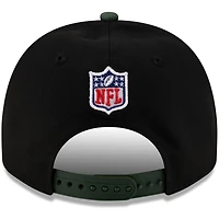 Men's New Era Black/Green Green Bay Packers 2025 NFL Draft 9FIFTY A-Frame Snapback Hat