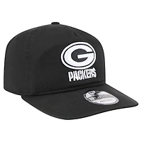 Casquette ajustable New Era 19TWENTY noire/blanche des Green Bay Packers pour homme