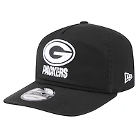 Casquette ajustable New Era 19TWENTY noire/blanche des Green Bay Packers pour homme