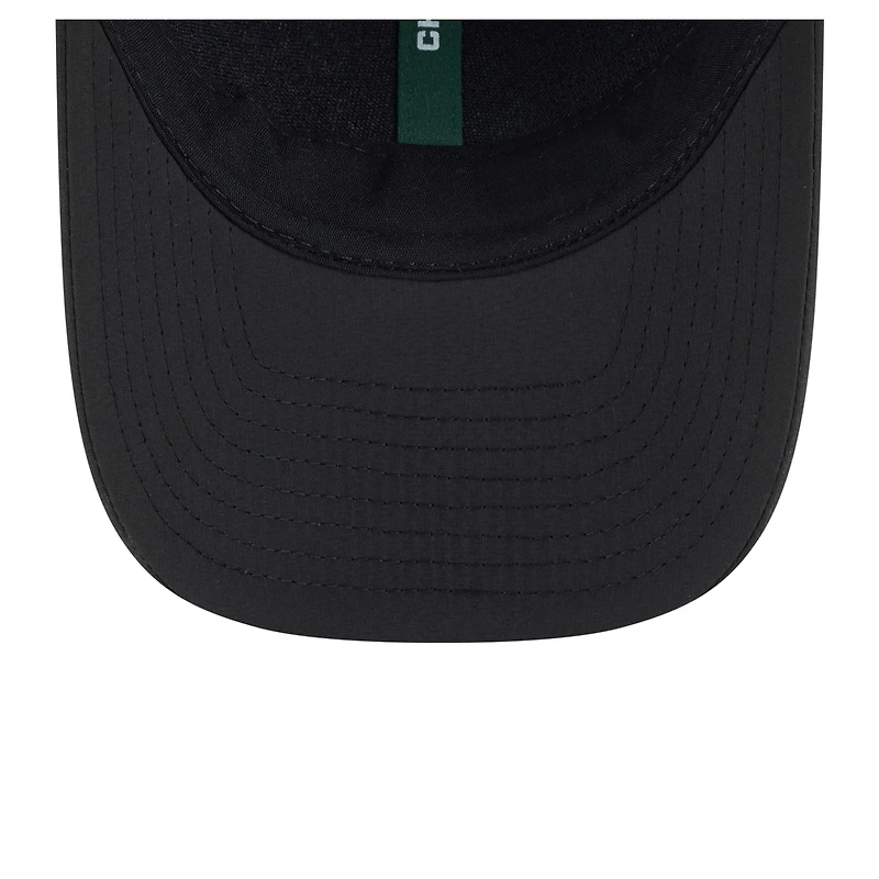 Casquette ajustable New Era Green Bay Packers 2025 Inspire Change 9FORTY M-Crown noire pour homme